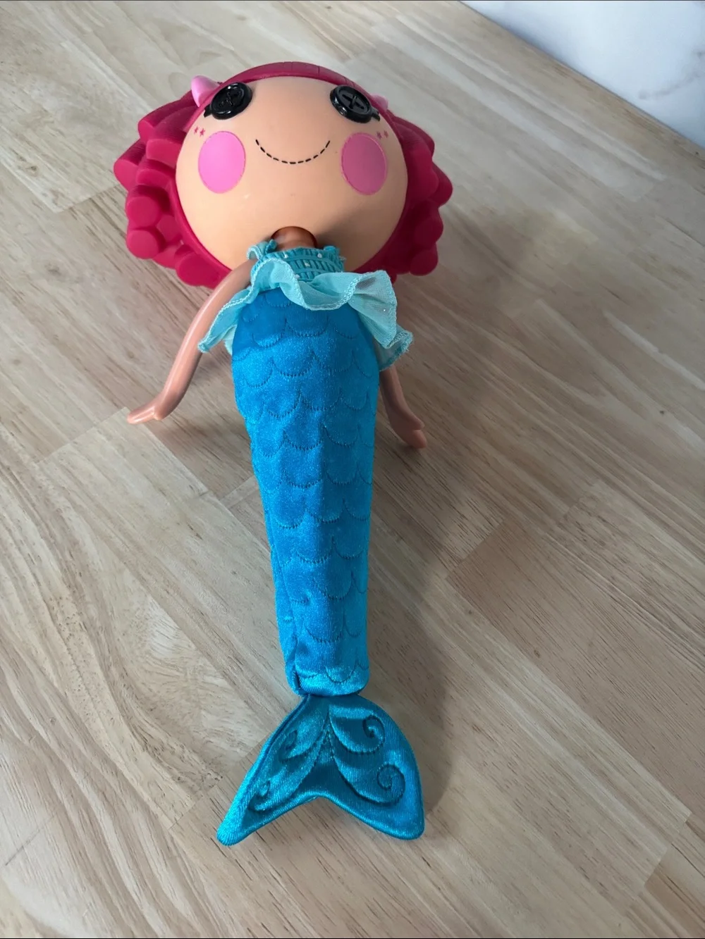 Lalaloopsy Coral Sea Shells mermaid doll EUC